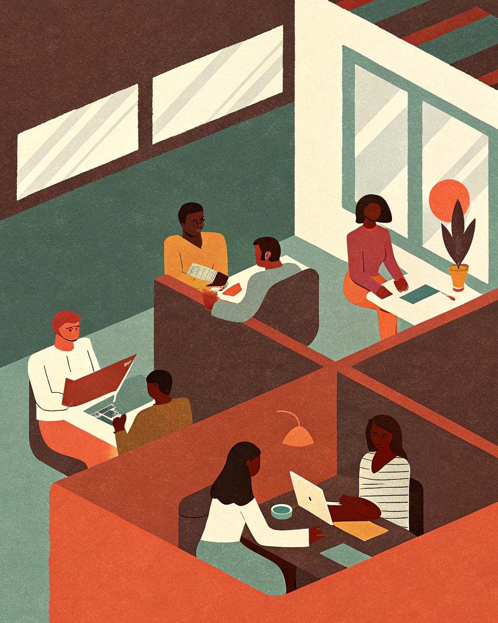 PaydAds team at work